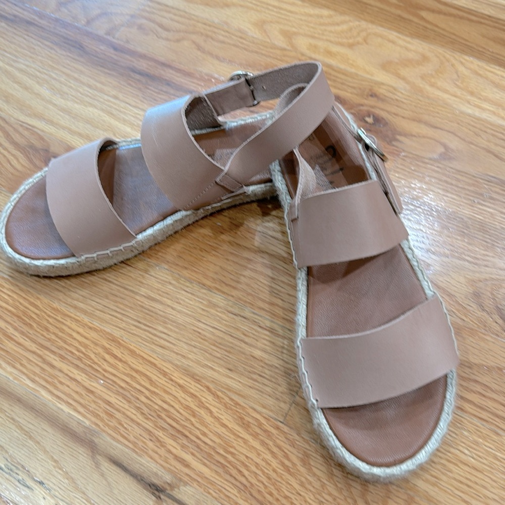 Dalson Mauve flat espadrille size 8